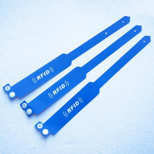 High Frequency 13.56 MHz One Time Use Paper RFID Wristband