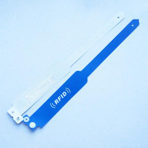 UHF 860-960 MHz Disposable Paper RFID Wristbad Bracelet