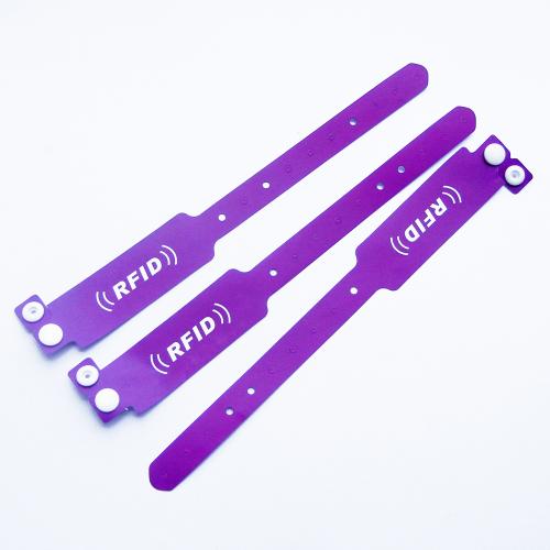 ISO 15693 13.56 MHz Disposable Paper RFID Wristbad Bracelet